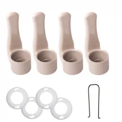 Set suport holder pentru dispenser - culoare crem Set suport holder pentru dispenser - culoare crem