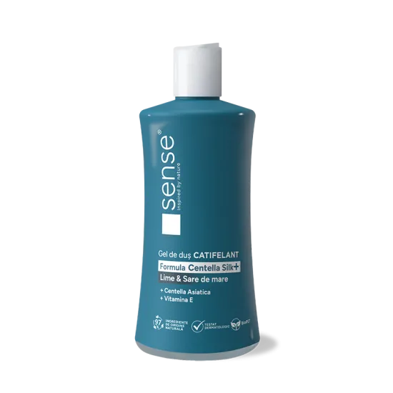 Gel de Dus CentellaSilk+, Lime & Sare de Mare, 330ml – SENSE
