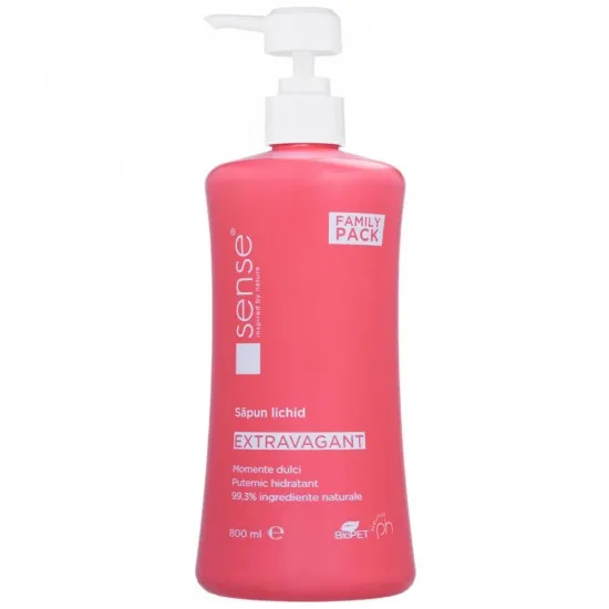 Sense Sapun Lichid Gel Extravagant 800 ml Sense Sapun Lichid Gel Extravagant 800 ml