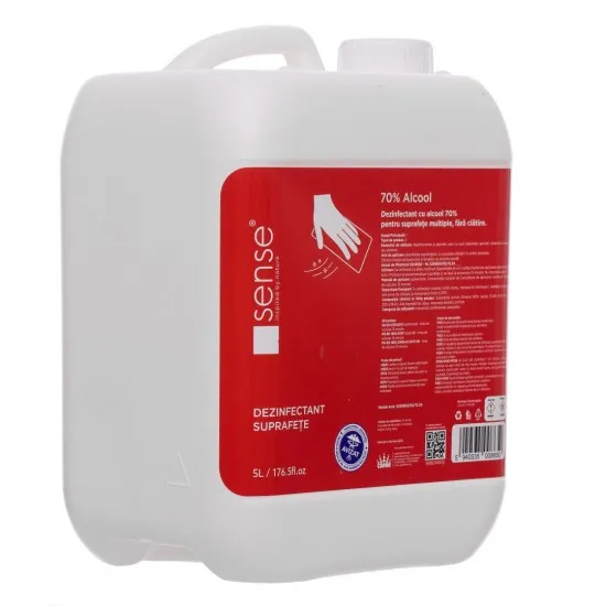 Dezinfectant suprafete RTU 70% Alcool 5L, Sense