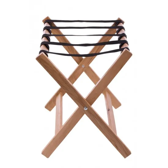 Suport de bagaj, simplu, drept, fabricat din lemn de fag Suport de bagaj, simplu, drept, fabricat din lemn de fag