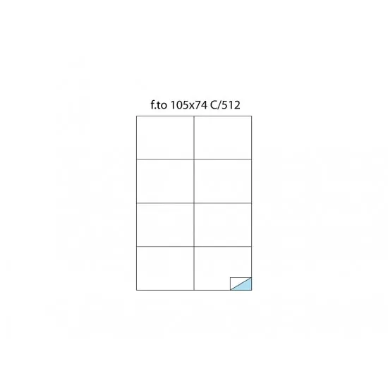 Etichete fără margini C/512