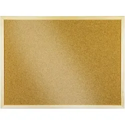 Panou plută cu ramă de lemn 90 x 120 cm