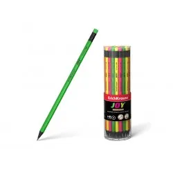 Creion rotund cu gumă JOY HB, Erich Krause