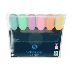 Textmarker Schneider Job Pastel 6/set Textmarker Schneider Job Pastel 6/set