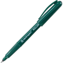 Rollerball 0.3 mm Centropen 4615 - corp antracit, scriere albastra