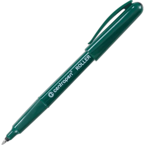 Rollerball 0.3 mm Centropen 4615 - corp antracit, scriere albastra