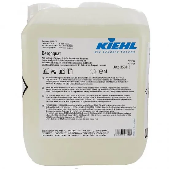 Desgoquat-Detergent lichid concentrat fără aldehyde 5L Desgoquat-Detergent lichid concentrat fără aldehyde 5L