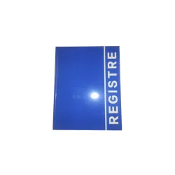 Registru A4 coperta carton plastefiat lucios, hartie interior: 60 grame/mp,  matematica A4 100 file "LUX"