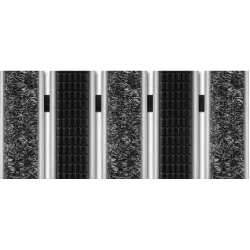 Covoraș profesional DOORMAT 22 RT (cauciuc și textil)