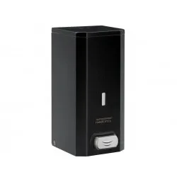 Dozator de sapun lichid, inox negru-mat, 1.5L Dozator de sapun lichid, inox negru-mat, 1.5L