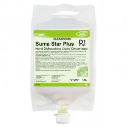 Detergent vase manual SUMA STAR D1 Plus, Diversey, 1.5L