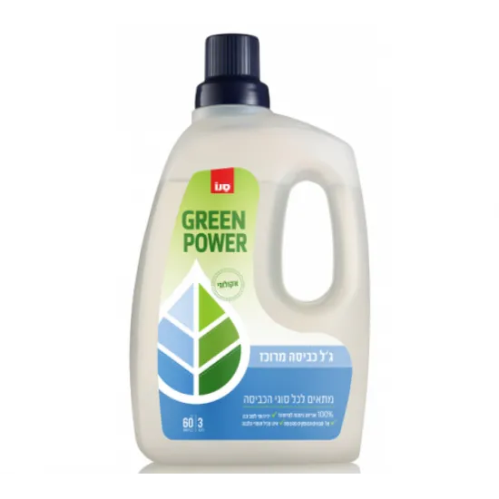 Detergent rufe Sano Green Power Gel 3L Detergent rufe Sano Green Power Gel 3L
