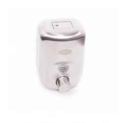 Dozator inox satinat manual pentru sapun, Limpio SD82, 820ml  Dozator inox satinat manual pentru sapun, Limpio SD82, 820ml