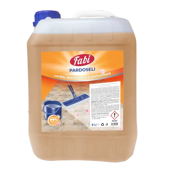 Detergent dezinfectant pardoseli, Fabi, 5L