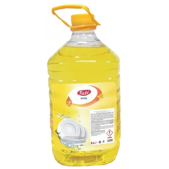 Detergent pentru Vase, concentrat, cu balsam, Fabi, bidon 5L Detergent pentru Vase, concentrat, cu balsam, Fabi, bidon 5L