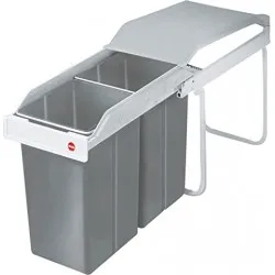 Cos Gunoi Hailo Multi Box Duo L, 2x14L Cos Gunoi Hailo Multi Box Duo L, 2x14L