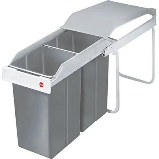 Cos Gunoi Hailo-Germania Multi Box Duo L, 2x14L Cos Gunoi Hailo-Germania Multi Box Duo L, 2x14L