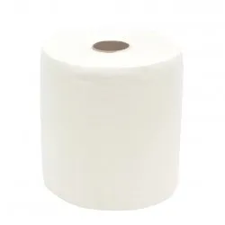 Prosop cu derulare centrala 2 pliuri 100 m, portionata, alb, celuloza 100%, AQAS Prosop cu derulare centrala 2 pliuri 100 m, portionata, alb, celuloza 100%, AQAS