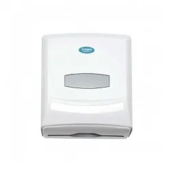 Dispenser prosoape pliate, alb, 500 buc, Limpio Dispenser prosoape pliate, alb, 500 buc, Limpio