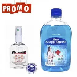 Pachet Spirt si Gel dezinfectant Alchosept Pachet Spirt si Gel dezinfectant Alchosept
