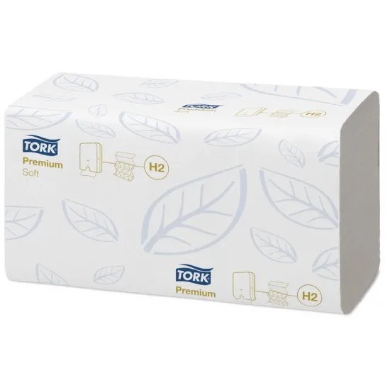 Prosoape hartie pliate Premium, 2 straturi, 150 buc/pachet, Tork Xpress® Soft Multifold