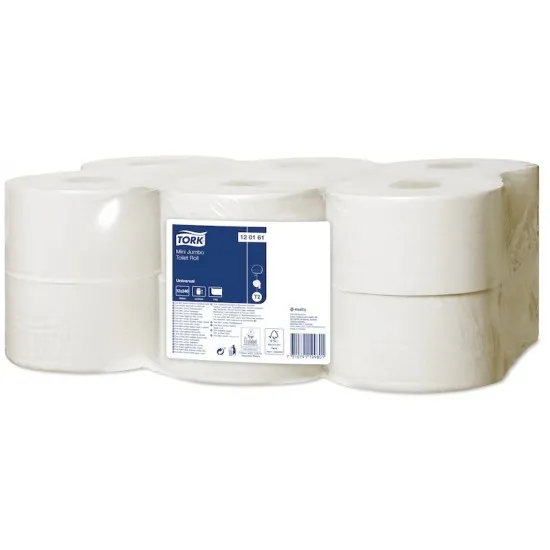Hârtie igienică rolă dimensiune Mini Jumbo universală, 240m - 1 strat, Tork Hârtie igienică rolă dimensiune Mini Jumbo universală, 240m - 1 strat, Tork