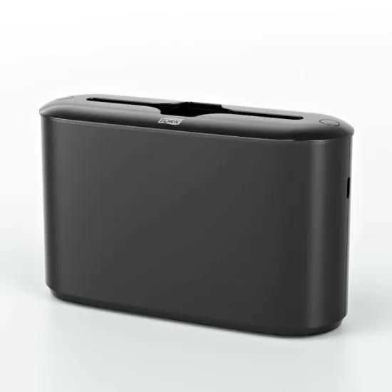Dispenser negru, de masa, pentru servetele Xpress Tork Dispenser negru, de masa, pentru servetele Xpress Tork