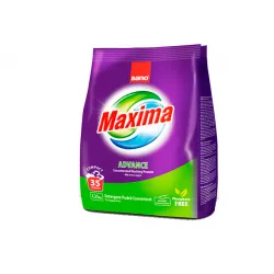 SANO MAXIMA ADVANCE DETERGENT PUDRA, 1.25 kg, 35 spalari SANO MAXIMA ADVANCE DETERGENT PUDRA, 1.25 kg, 35 spalari
