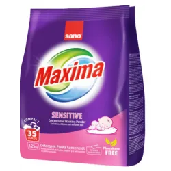 SANO MAXIMA SENSITIVE DETERGENT PUDRA, 1,25Kg