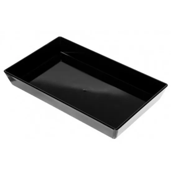 Tavita neagra dreptunghiulara 23x14x3 cm Tavita neagra dreptunghiulara 23x14x3 cm