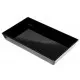 Tavita neagra dreptunghiulara 23x14x3 cm Tavita neagra dreptunghiulara 23x14x3 cm
