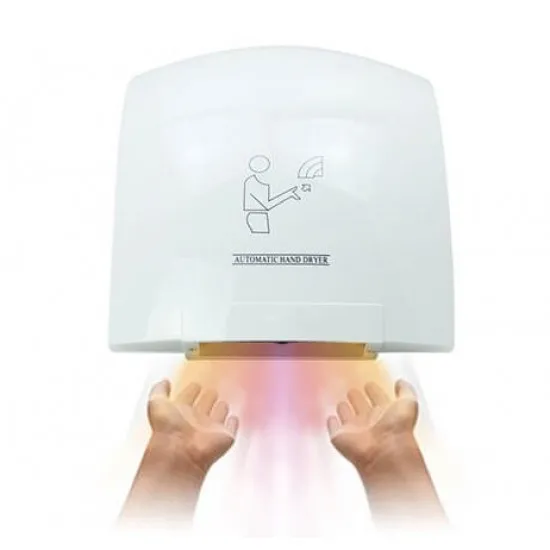 Uscator de maini cu senzor, AQAS,1800 W, alb Uscator de maini cu senzor, AQAS,1800 W, alb