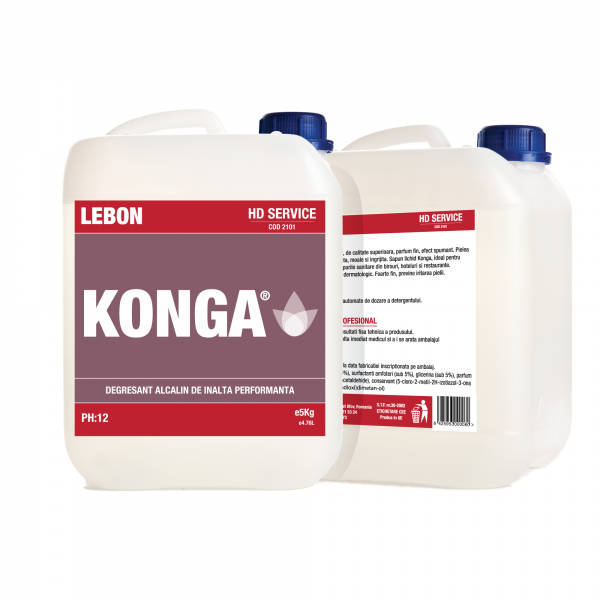 Degresant alcalin de inalta performanta Konga 2101 – Heavy Duty Service 10 L