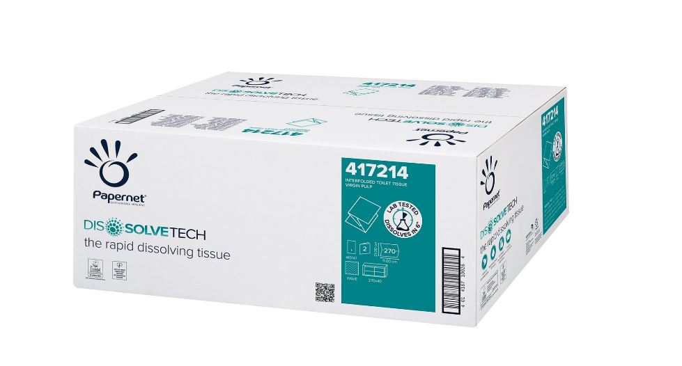 hartie igienica umeda lidl Hartie igienica pliata (bulk) Dissolve Tech Papernet 270 buc/ pachet