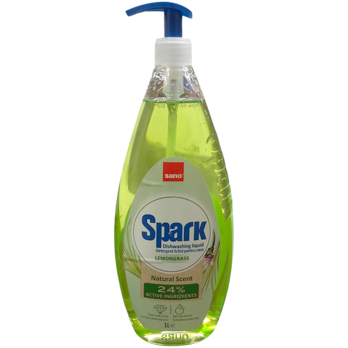 SANO SPARK LEMONGRASS 1L PUMP