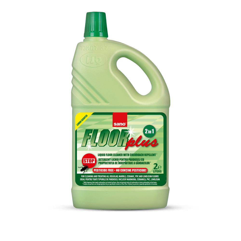 SANO FLOOR PLUS Manual 2l detergent pardoseala