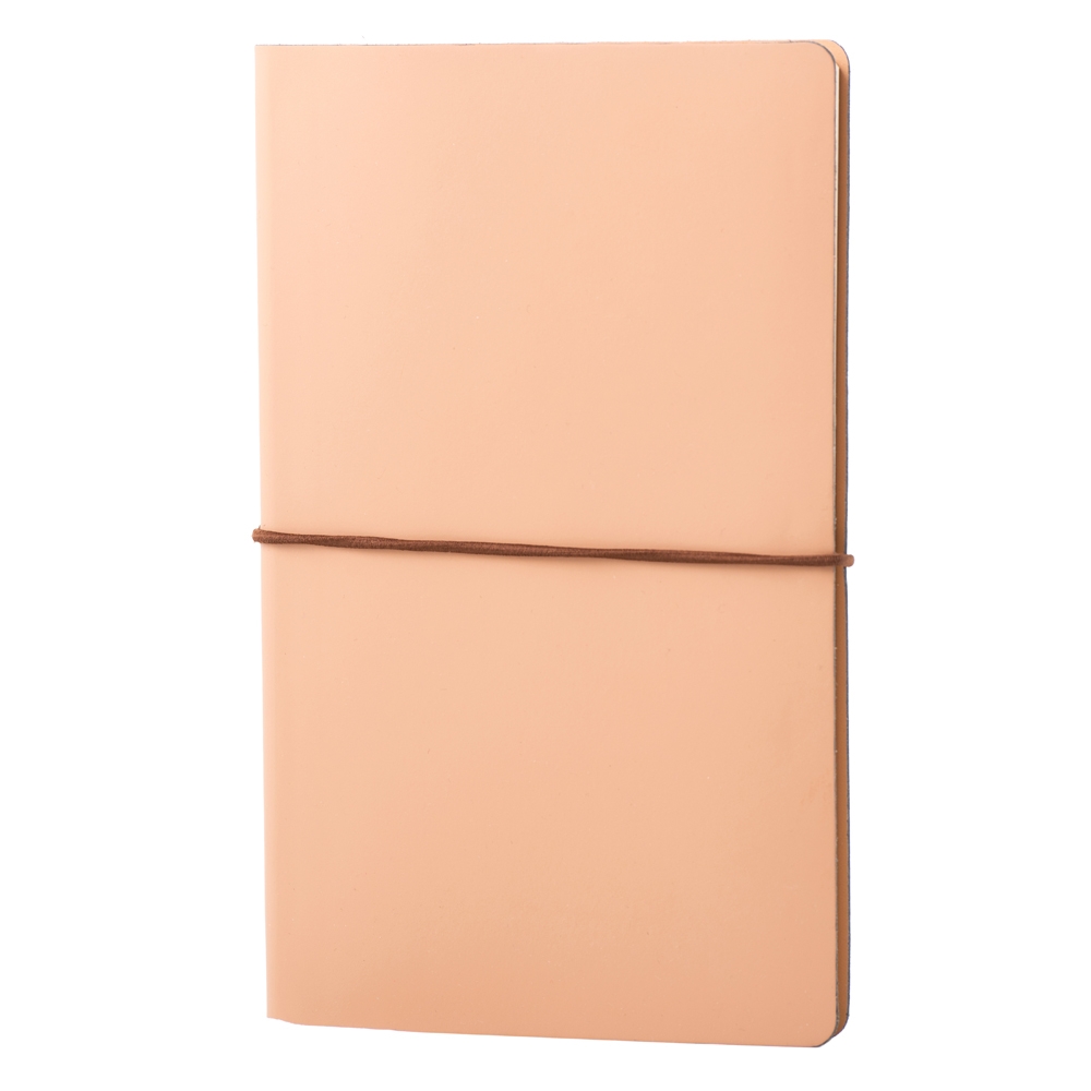 Notes EcoLeather piele naturala regenerata 12 5x20 cm liniat ivory bej