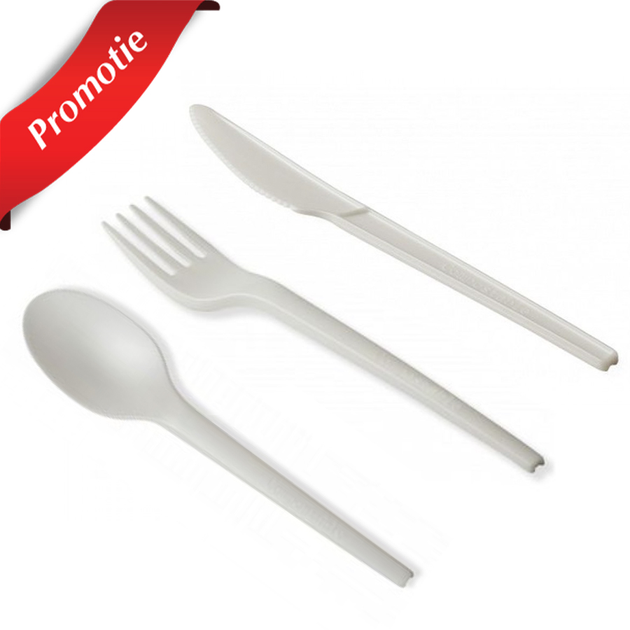 Pachet catering BIO tacamuri CPLA 1 bax furculite + 1 bax linguri + 1 bax cutite Pachet catering BIO tacamuri CPLA 1 bax furculite + 1 bax linguri + 1 bax cutite