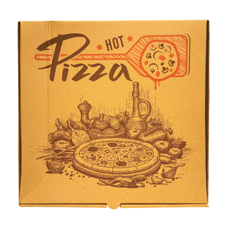 Cutie pizza 32*32*3.5 cm kraft Horeca imagine 2022 depozituldepapetarie.ro