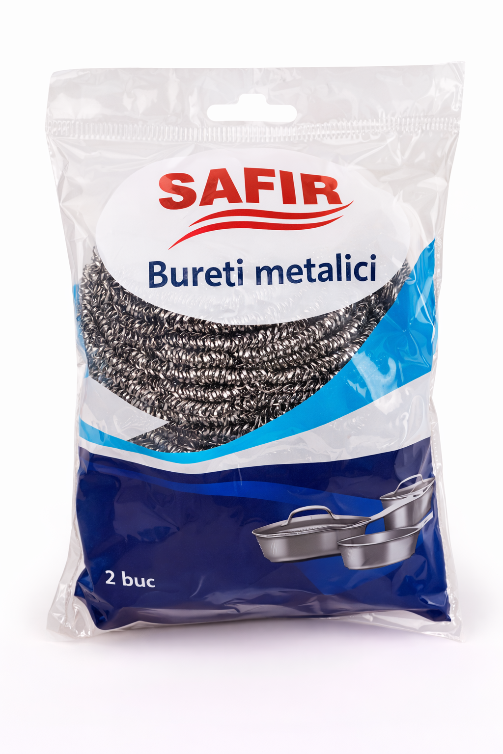 set oale inox profesionale Burete din inox spiralat 35 grame 2 buc / set