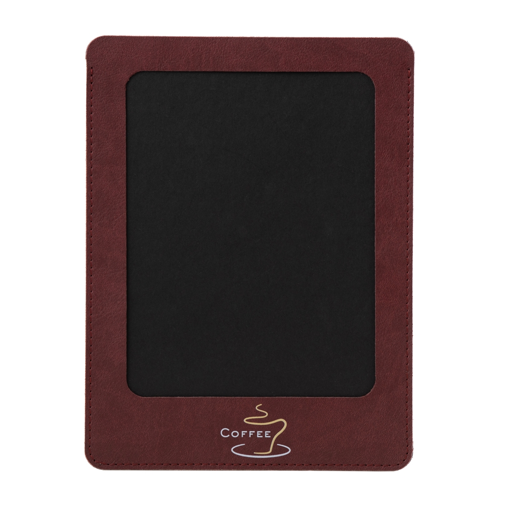 Mapa meniu cafenele a5+ leatherlike piele pu interior/exterior lavabila bordo