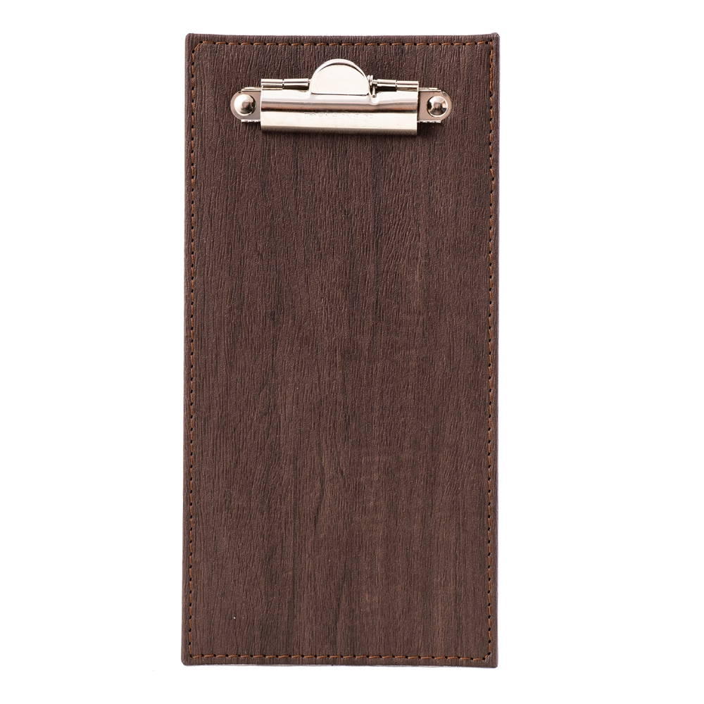 Nota de plata cafenele  Wood  piele PU interior/exterior  lavabila  maro