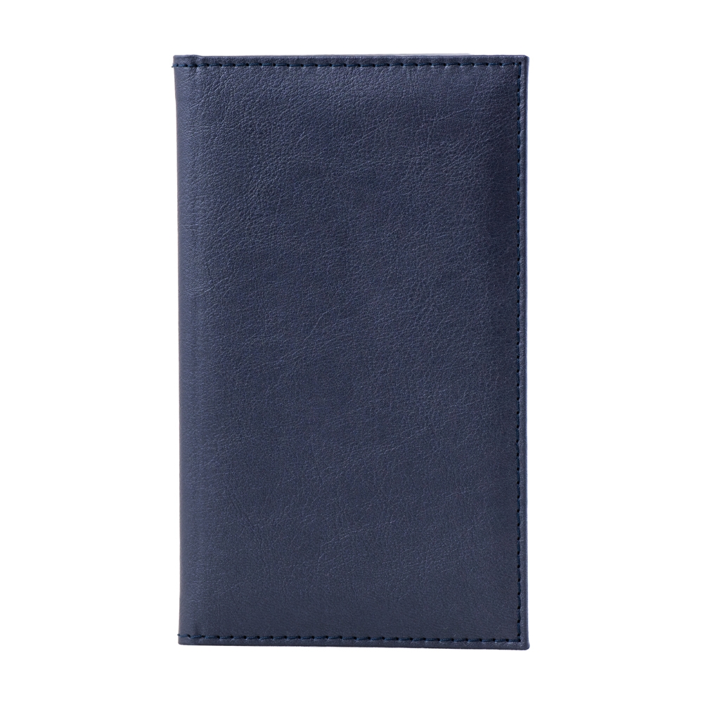 Nota de plata leatherlike piele pu interior/exterior lavabila albastru