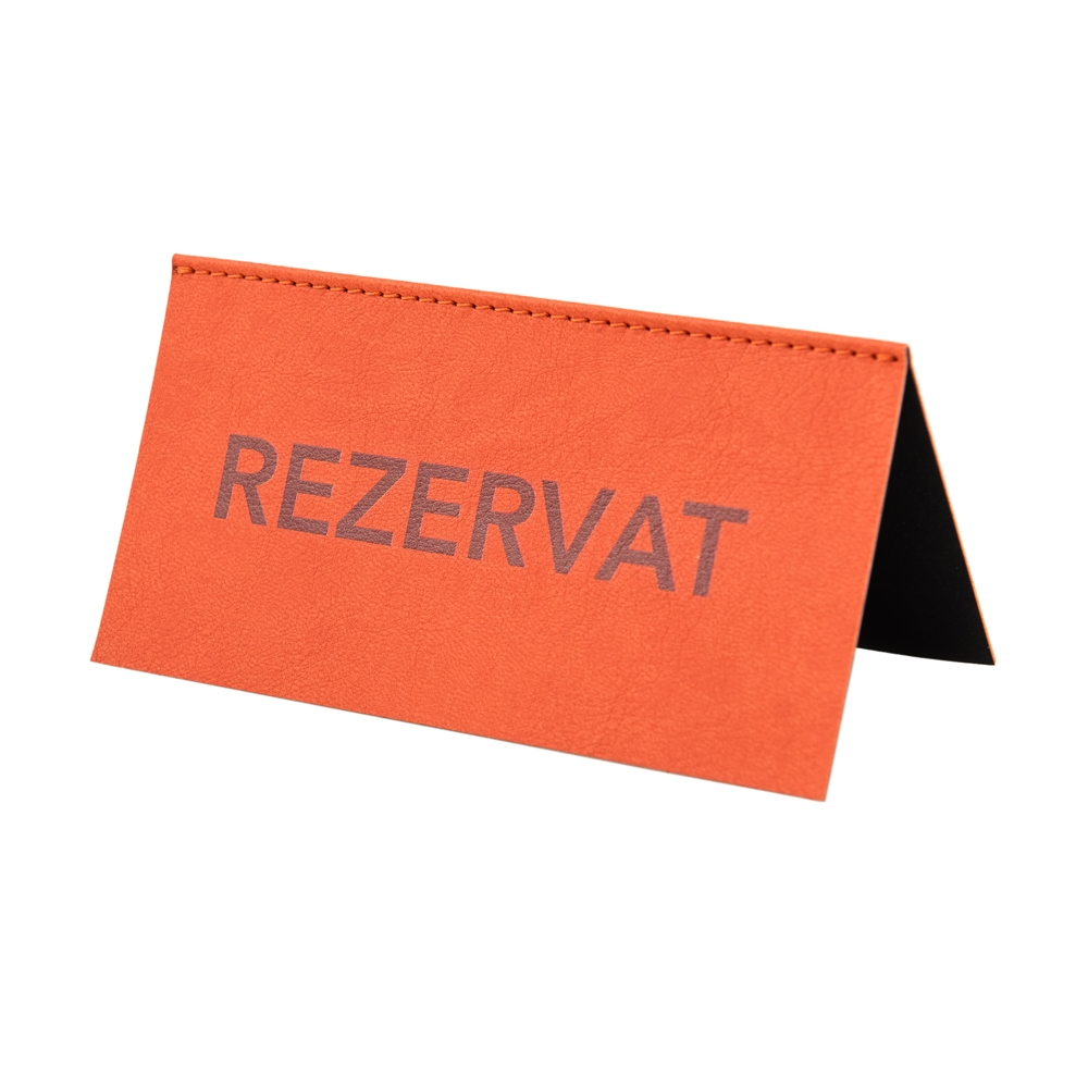 Suport rezervat leatherlike piele pu interior/exterior lavabila portocaliu