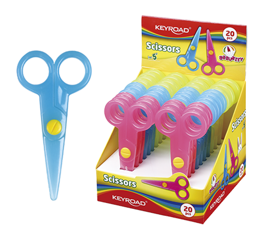 Foarfeca 10 cm  din plastic  KEYROAD