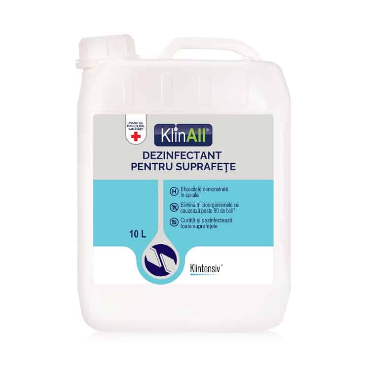 KlinAll® – Dezinfectant pentru suprafete 10 l Klintensiv imagine 2022 depozituldepapetarie.ro