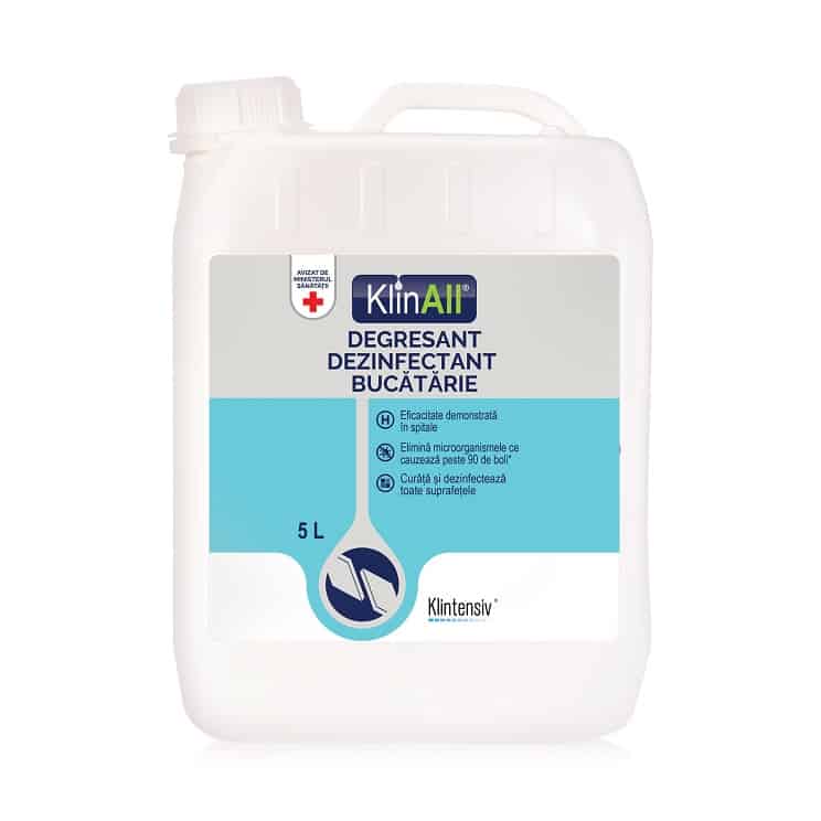 KlinAll®– Degresant dezinfectant bucatarie 5 l