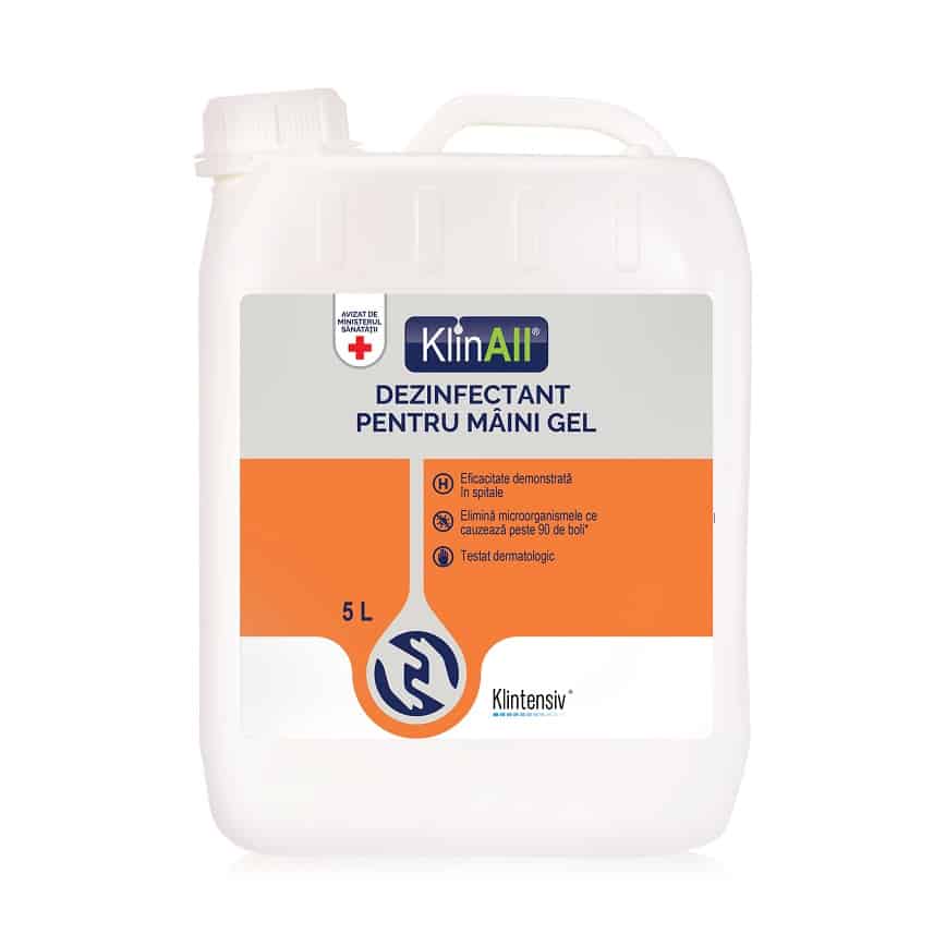 KlinAll® – Gel dezinfectant maini 5 l Klintensiv imagine 2022 depozituldepapetarie.ro
