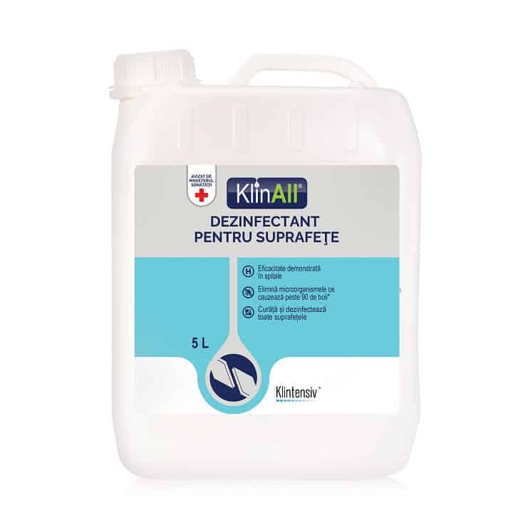 KlinAll® – Dezinfectant pentru suprafete 5 l Klintensiv
